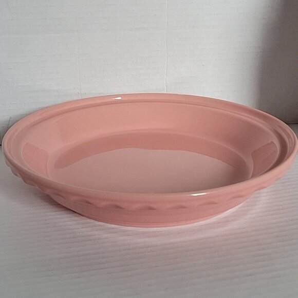 Fiestaware Fiesta CERAMIC Pie Plate Deep Dish Baker Baking Bake Bakeware Peony - Picture 16 of 17